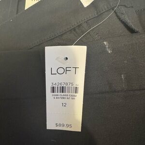 LOFT Black Pants